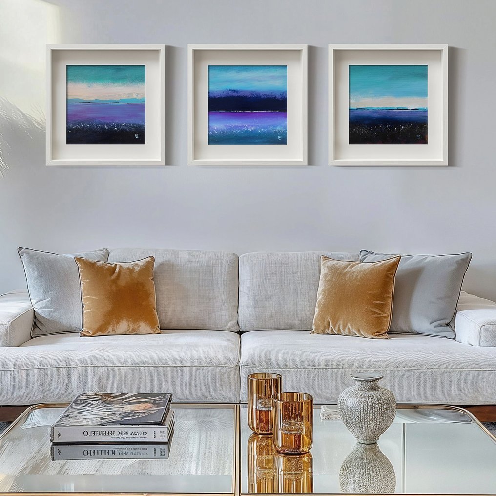 Noelia Correa Art - 3 Paintings Aristhar #2.1