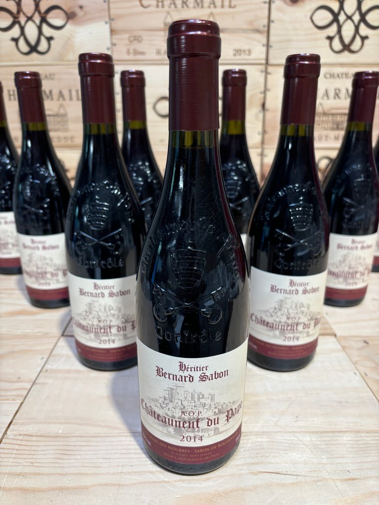 2014 Domaine Bernard Sabon - Châteauneuf-du-Pape - 12 Bottles (0.75L) #2.1