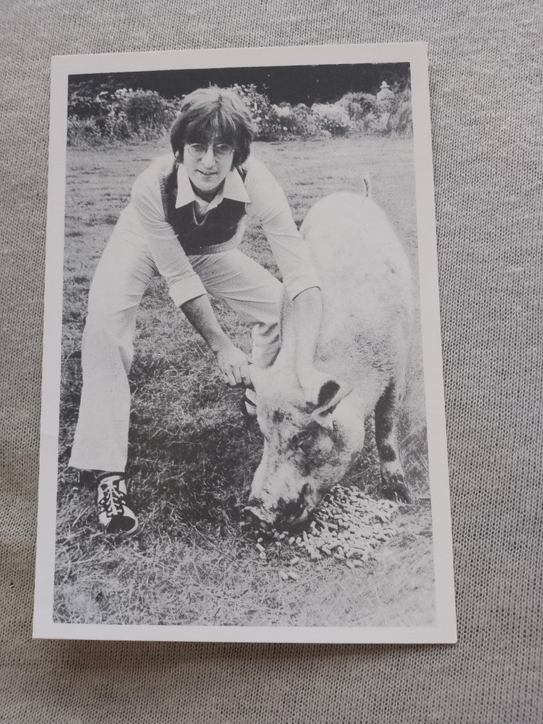 John Lennon - Imagine[first U.K. press] ,with big Poster and Postcard - Vinyl record - 1st Pressing - 1971 #2.1