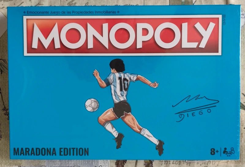 Selección Argentina - VM i fodbold - Diego Maradona - Monopoly Maradona  #1.0
