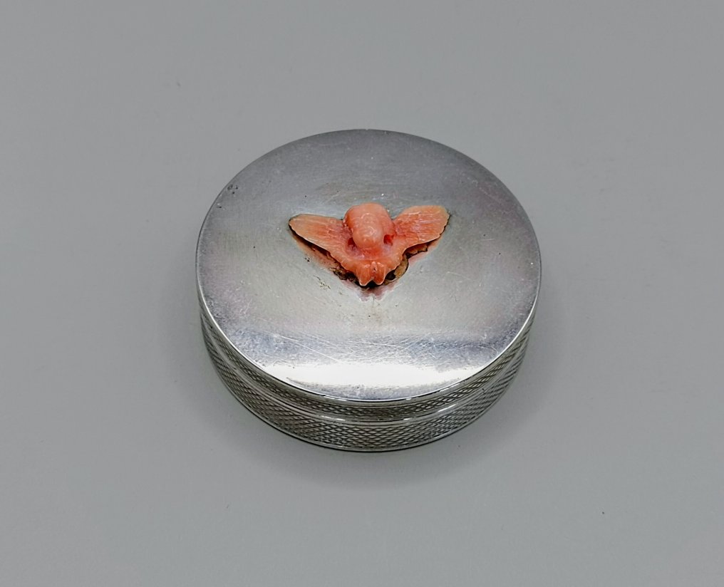 Winged Cherub - Scatola - .800 argento #3.2