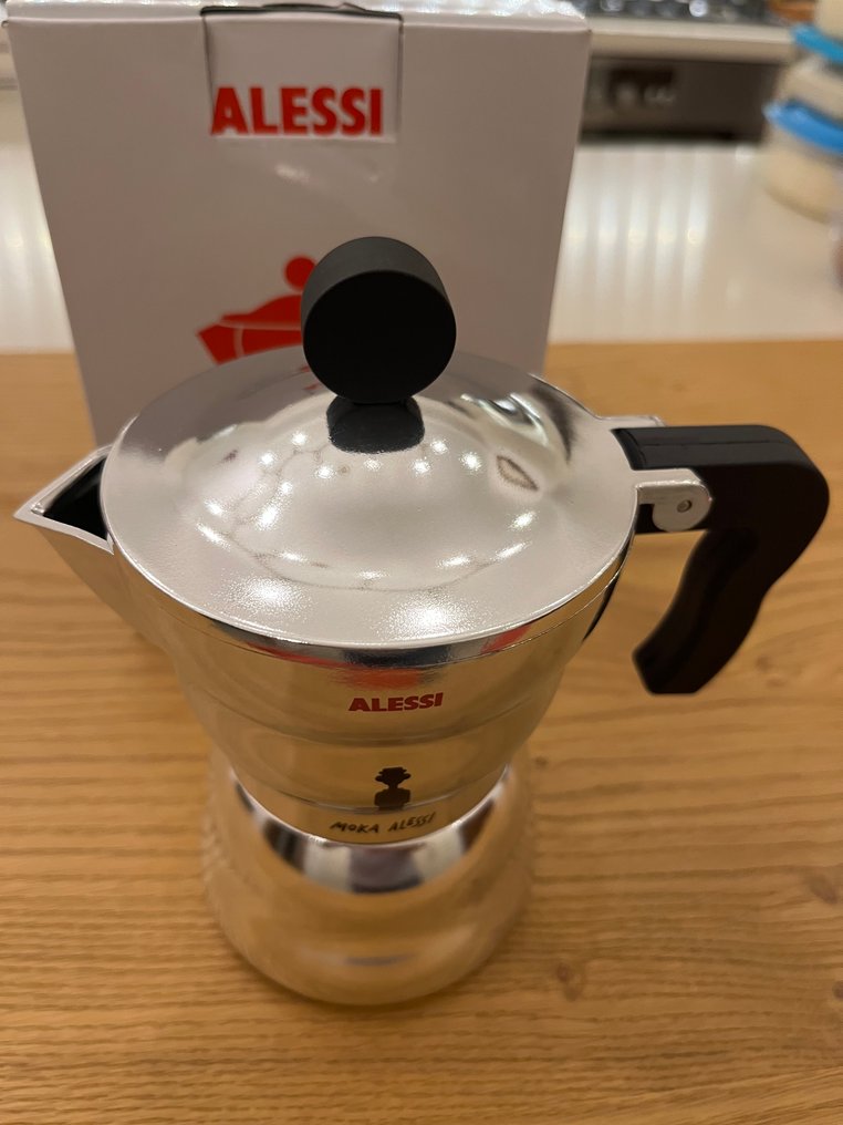 Alessi - Coffee pot - MOKA - Aluminium #1.0
