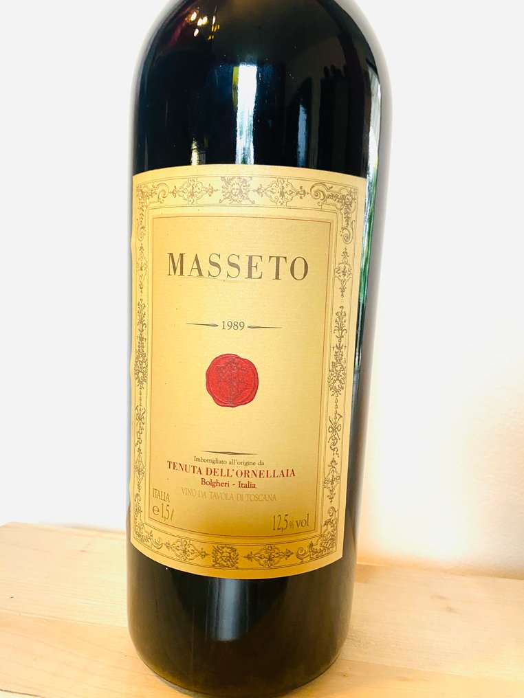1989 Masseto - Bolgheri IGT - 1 Magnum (1.5L) #1.0