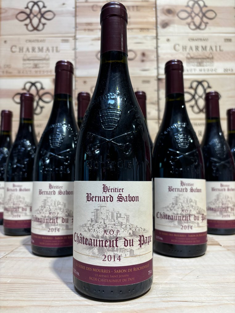 2014 Domaine Bernard Sabon - Châteauneuf-du-Pape - 12 Bottles (0.75L) #1.0