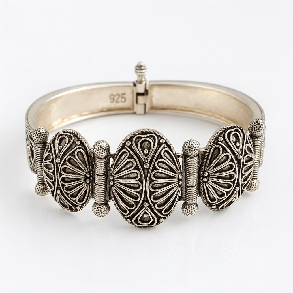 Ασημί - Βραχιόλι - Παραδοσιακής χειροτεχνίας #1.0