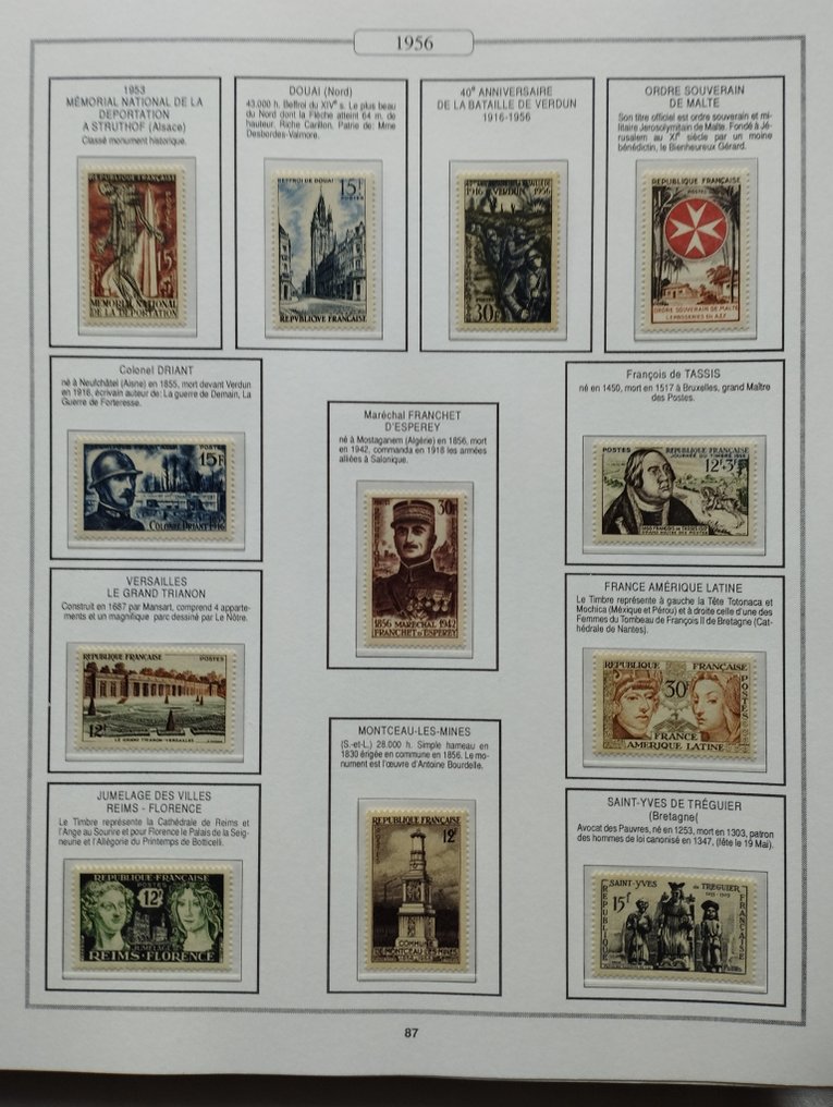 Francia 1955/1960 - Le 6 annate consecutive complete #4.3