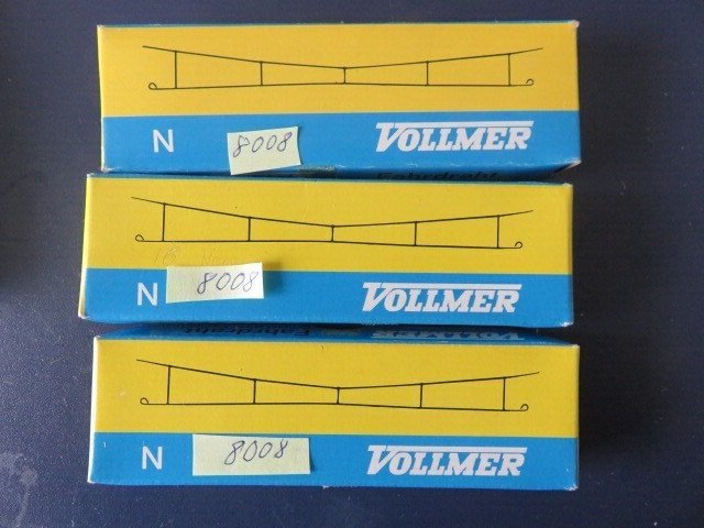 Vollmer N - 8000/8008/8009/8010/8011/8013 - 懸鏈線 (360) - 桅杆大部分是新的。导线大部分是在一套设备上安装过一次。 #2.1