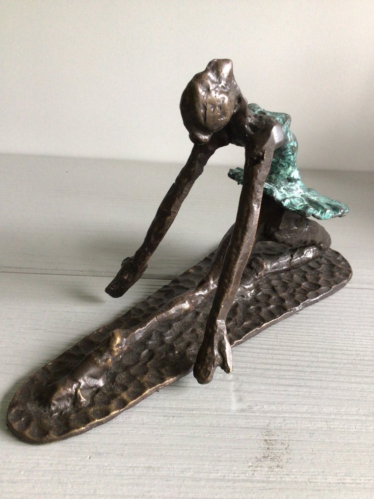 雕塑, Ballerina - 12 cm - 黄铜色 #4.3