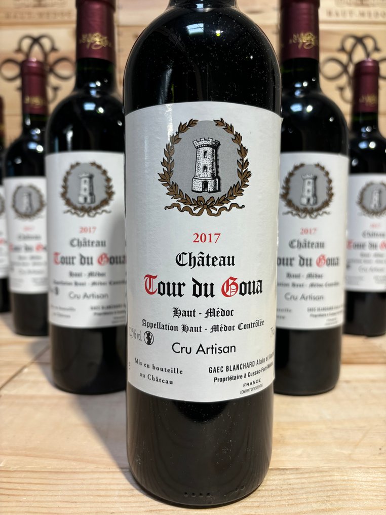 2017 Château Tour du Goua Cru artisan - Haut-Médoc cru artisan - 12 Pullot (0.7 L) #4.3