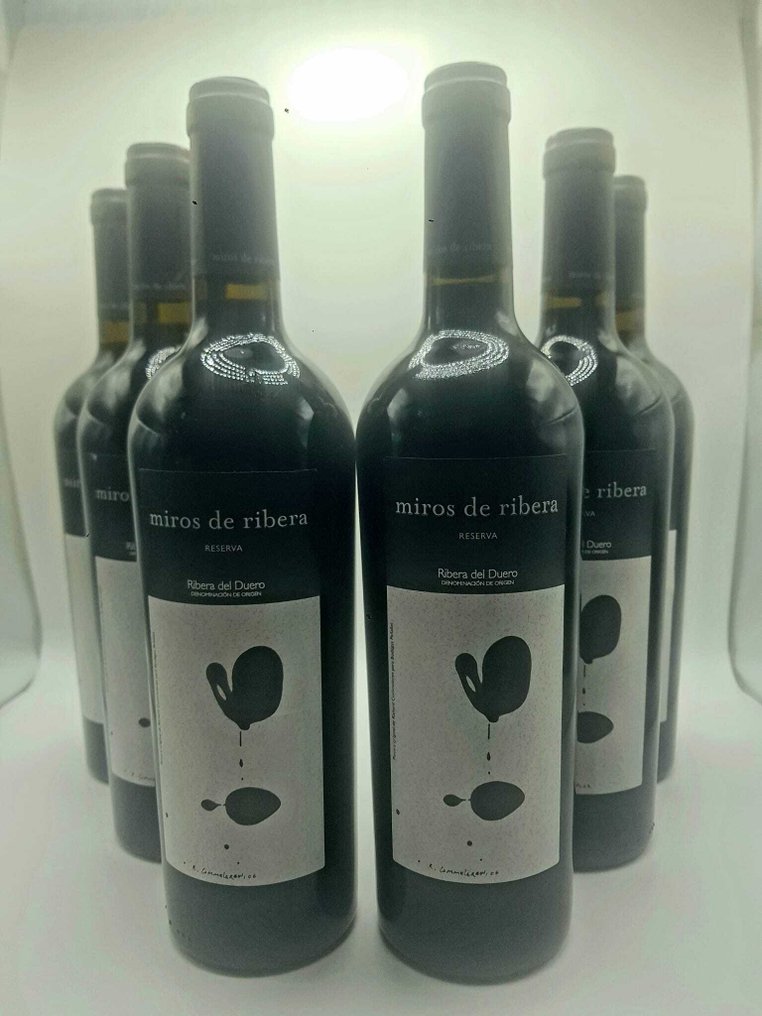 2011 Bodegas Peñafiel, Miros de Ribera - Ribera del Duero Reserva - 6 Pullot (0.7 L) #1.0