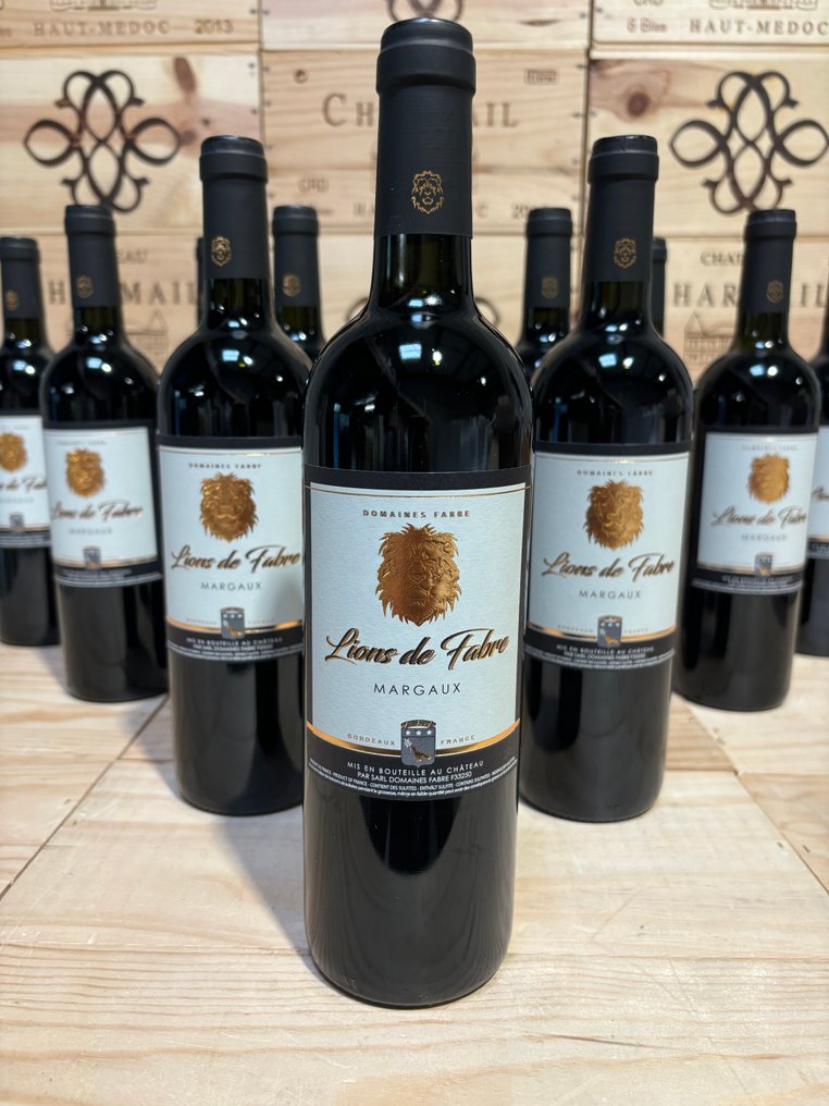 2019 Lions de Fabre - Margaux - 12 Botellas (0,75 L) #1.0