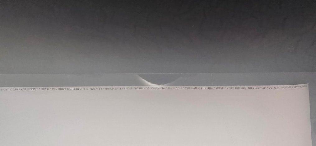 Balouis - Balouis - The Chair - Verkerke Gallery Edition (1993) - Limited Edition with Gilded Accents #4.3