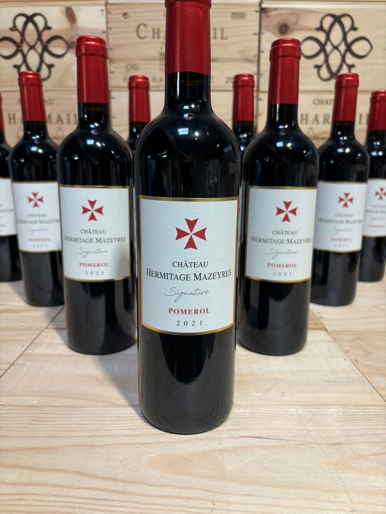 2021 Chateau Hermitage Mazeyres - Pomerol - 12 Bottles (0.75L) #2.1