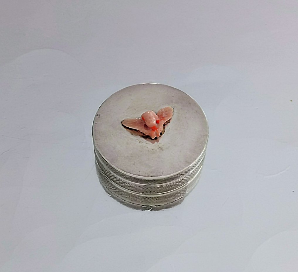 Winged Cherub - Scatola - .800 argento #1.0