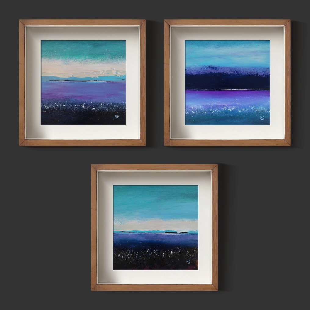 Noelia Correa Art - 3 Paintings Aristhar #1.0