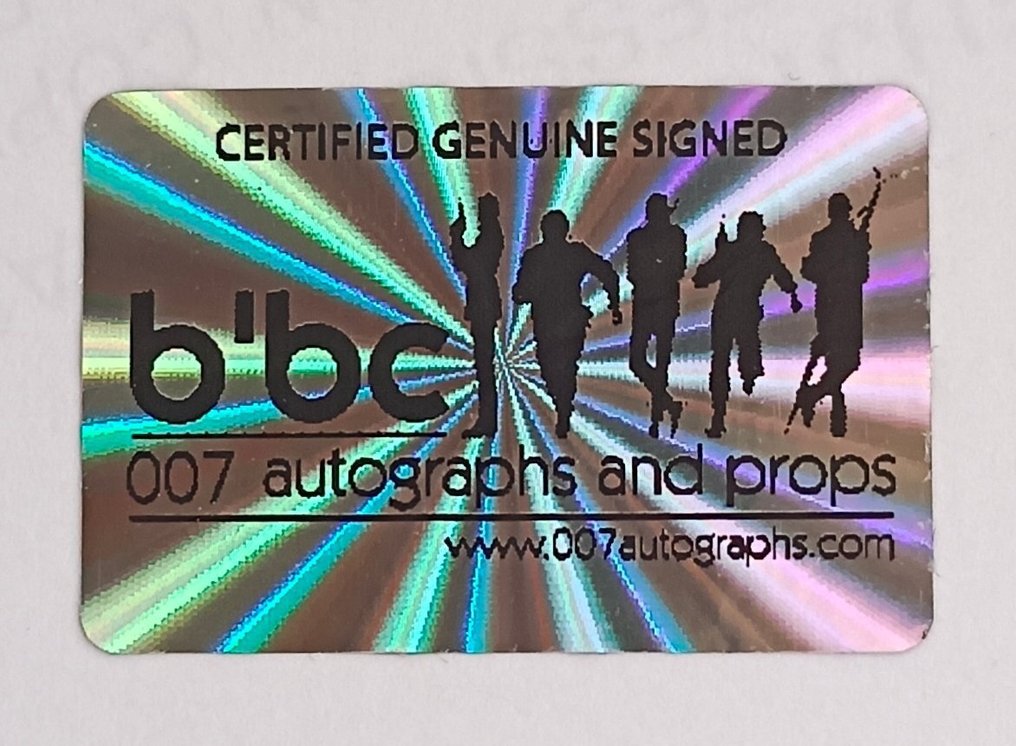 Pierce Brosnan - Autographed Photo "Die Another Day" James Bond 007 with b'bc COA. #3.2