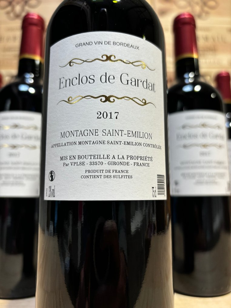 2017 Château Enclos de Gardat - 圣埃米利永 - 12 Bottles (0.75L) #3.2