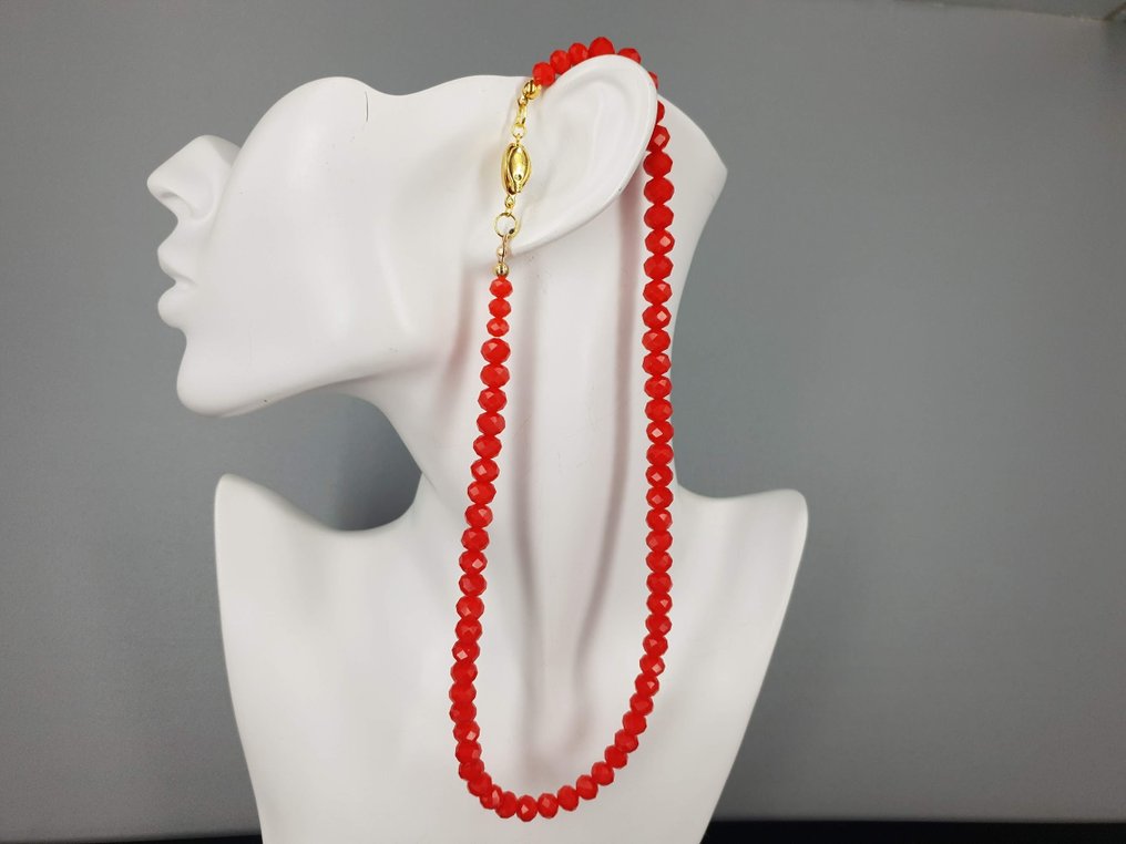 Φυσικό Κοράλλι Περασμένο / Δωρεάν Αποστολή - Αλυσίδα #1.0