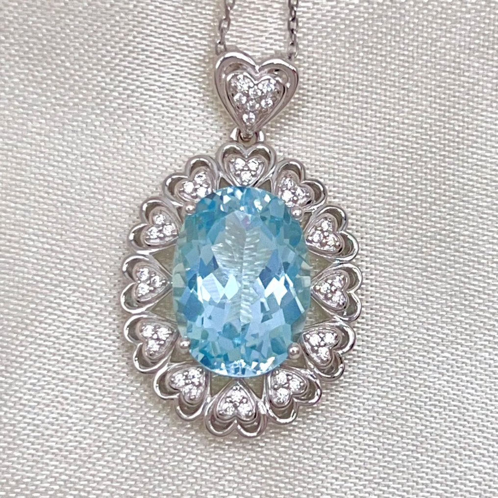 Ingen mindstepris - Vedhæng Sølv Topas - 7.15CT #2.1