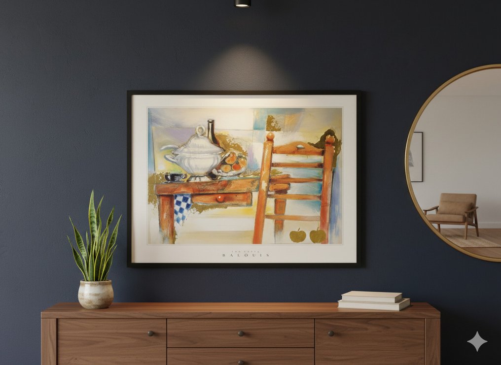 Balouis - Balouis - The Chair - Verkerke Gallery Edition (1993) - Limited Edition with Gilded Accents #1.0