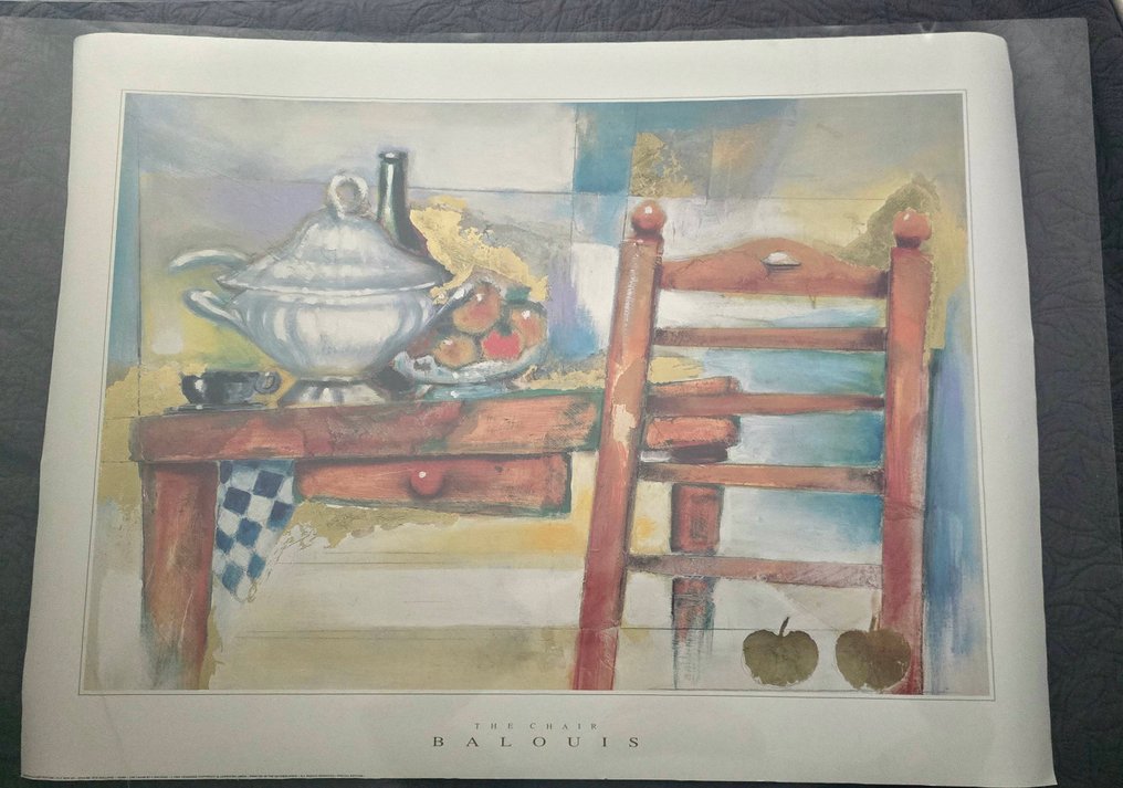 Balouis - Balouis - The Chair - Verkerke Gallery Edition (1993) - Limited Edition with Gilded Accents #1.0