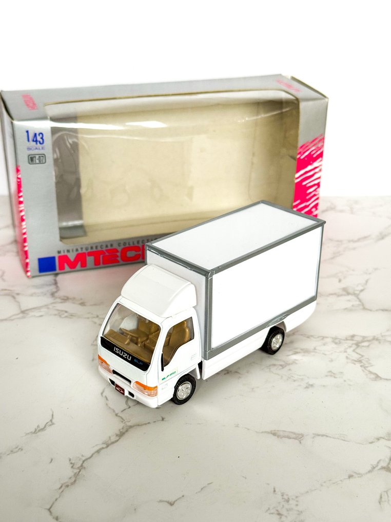 Mtech 1:43 - Model samochodu - Isuzu ELF Truck – 1:43 Scale – MTECH / Epoch Co. Ltd (Made in Korea) #1.0