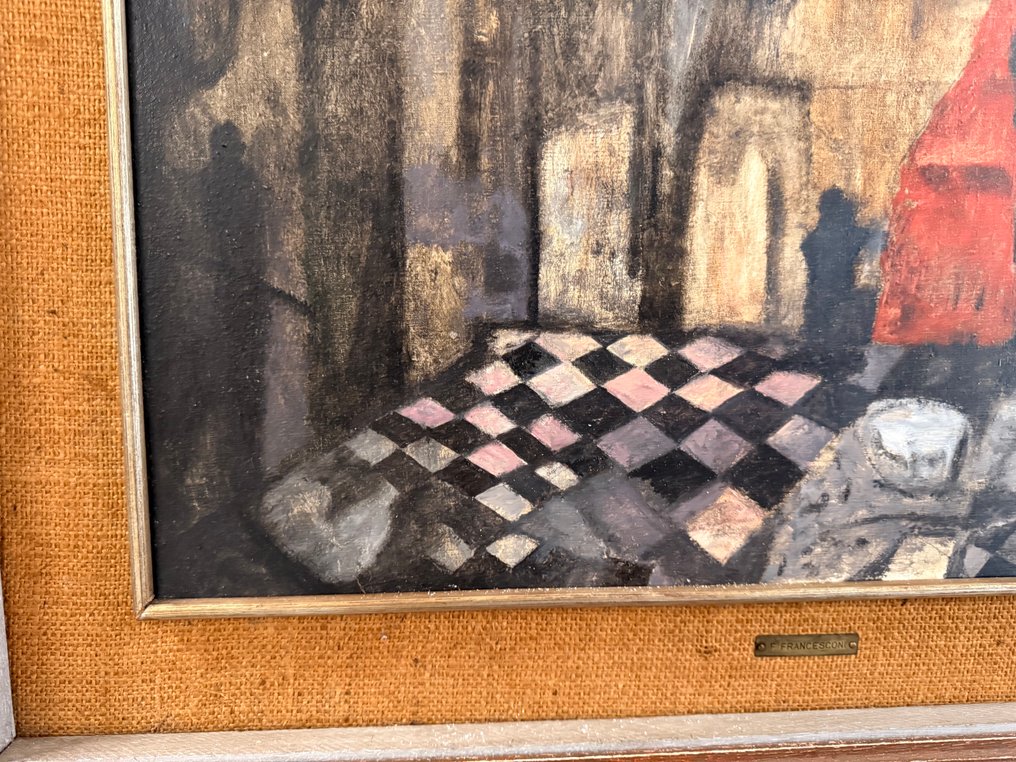 Franco Francesconi (1928-2015) - Il mercatino #3.2