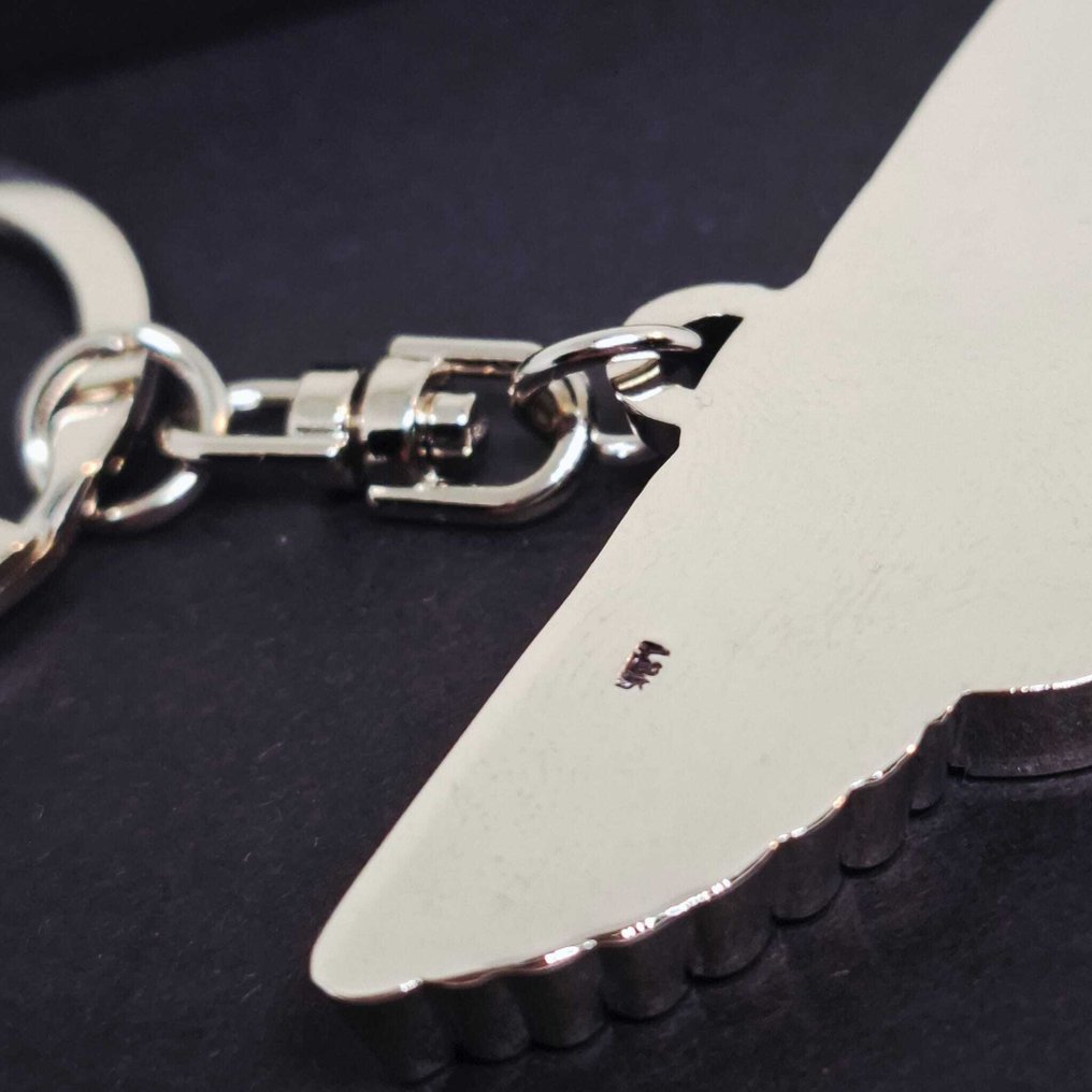Key chain - Bentley. 18k gold plated #1.0