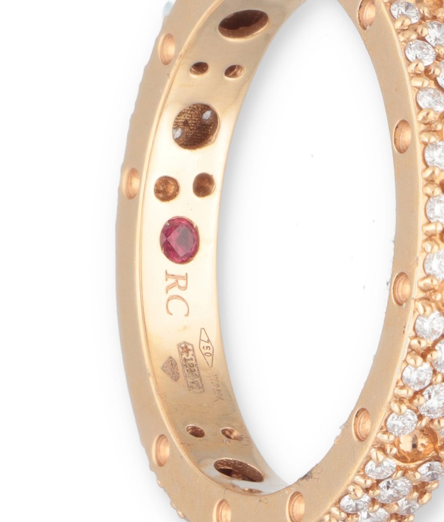 Roberto Coin - 戒指 - 18K包金 玫瑰金 #3.2