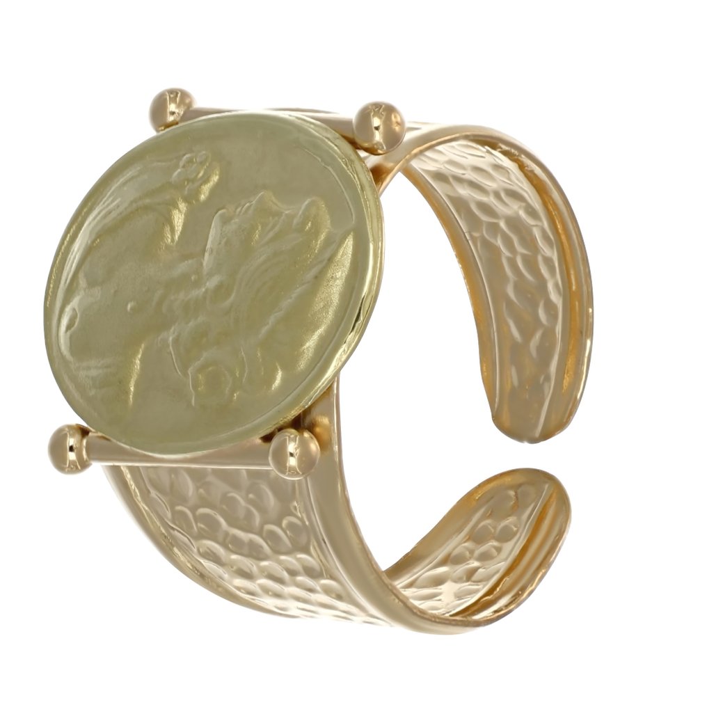 Anello - 18 carati Oro giallo #4.3