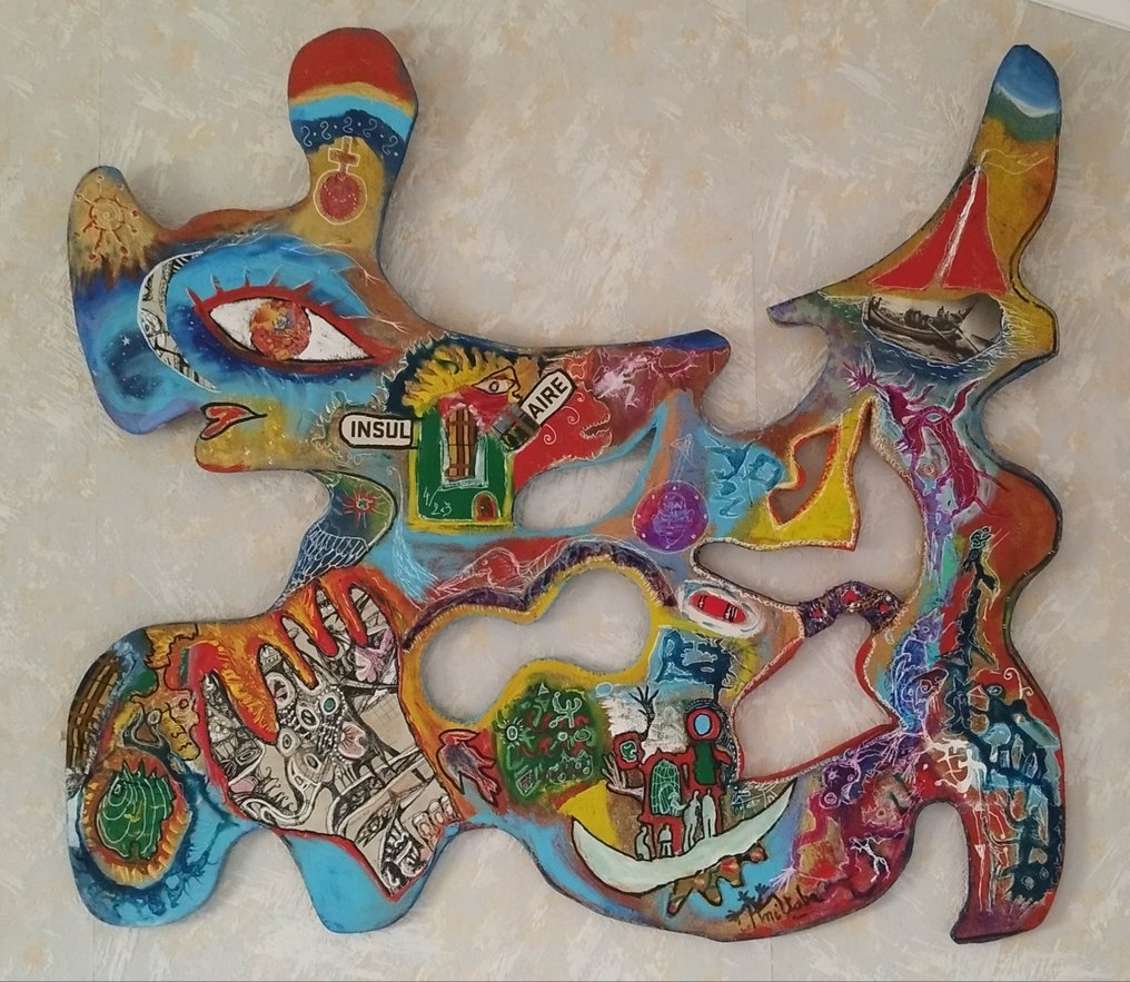 Pascal Manitoba (XX - "insu l'aire" ,oeuvre vendue par l'artiste #1.0