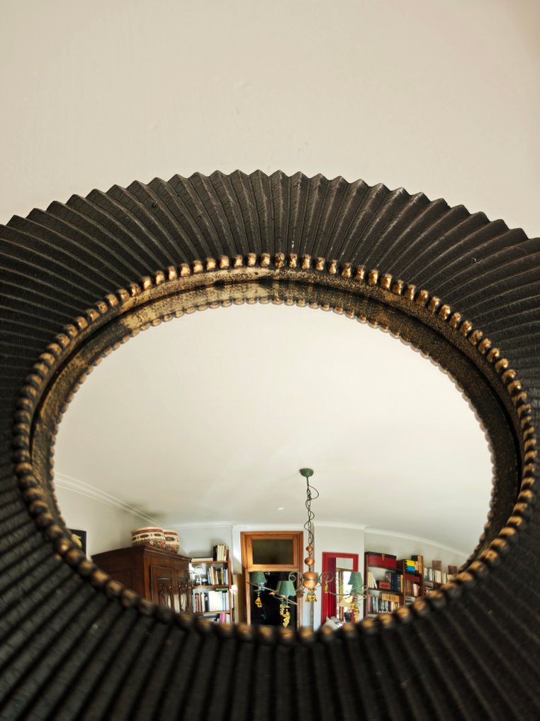 Specchiera - Vetro, Resina - Dark Convex Mirror #4.3