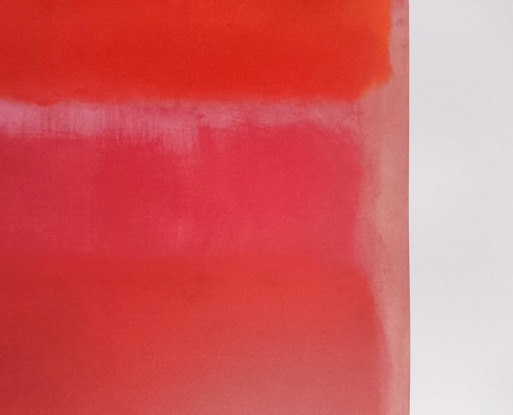 Mark Rothko (1903-1970) (after) - "No 37 (Red), 1956" - (60x100cm) #4.3