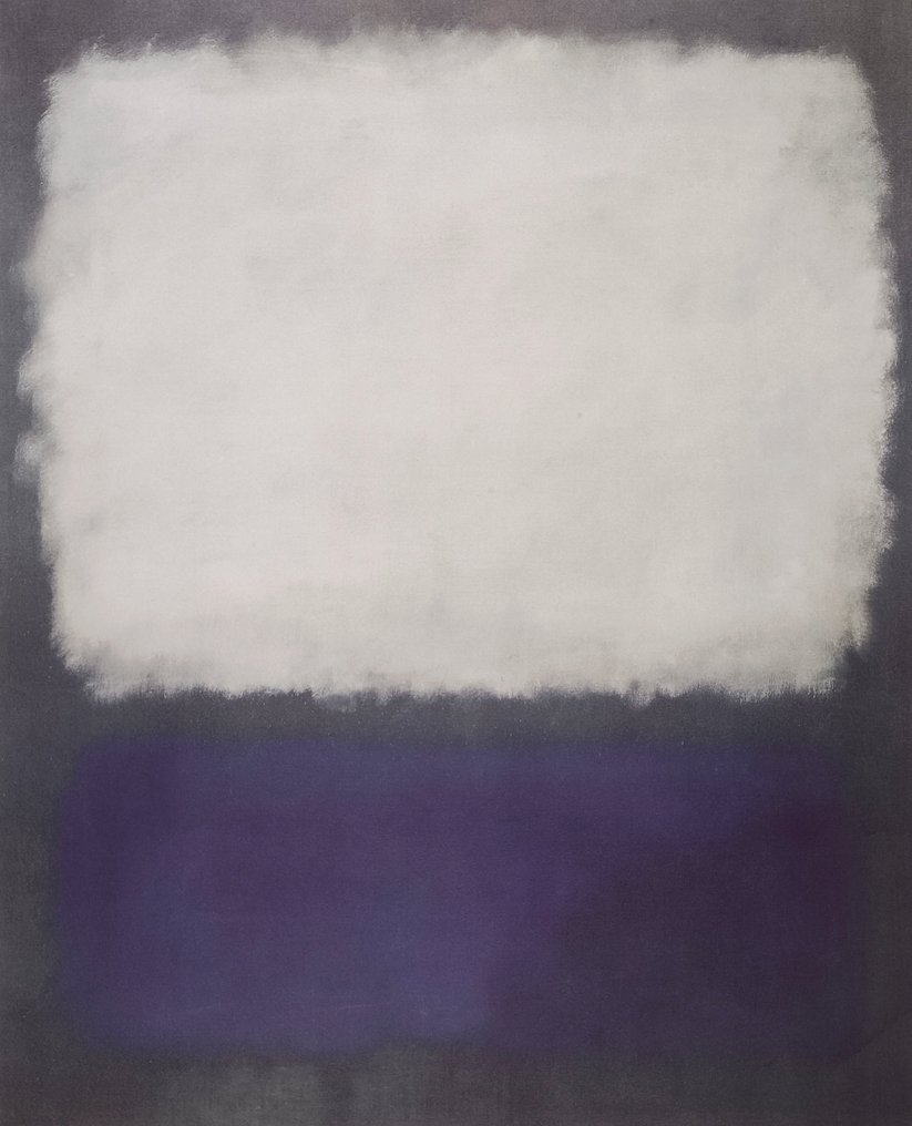 Mark Rothko (1903-1970) (after) - "Blue and Grey, 1962" #2.1