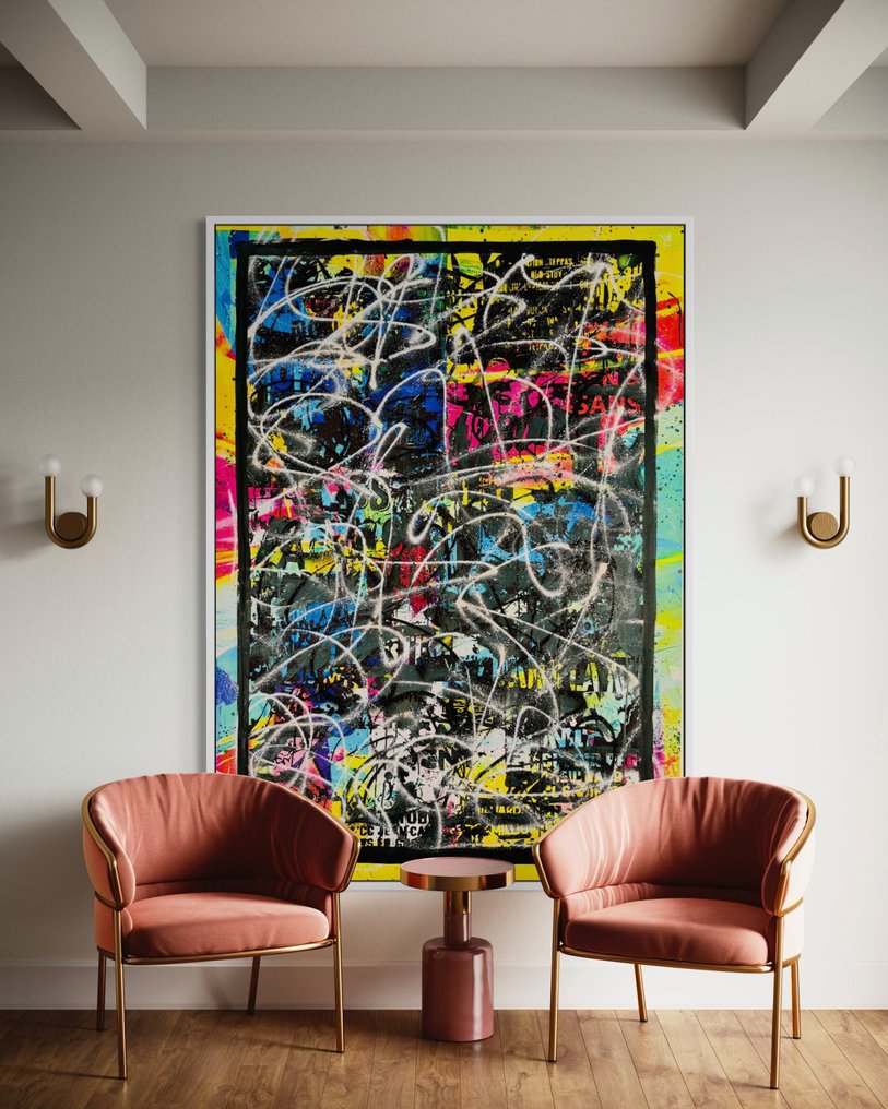 Mikko - Genuine Street Art Series Vol. 02 - Super Size XXL (No reserve price!) #1.0