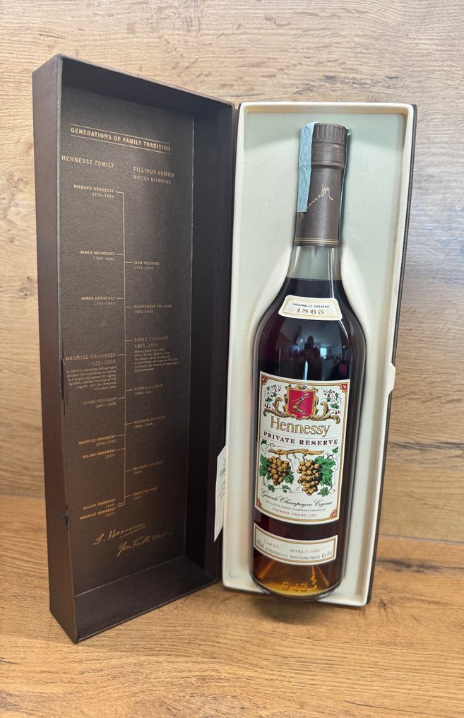 Hennessy - Private Reserve 1865 - Lot no. 2   - b. 2005  - 70cl #1.0