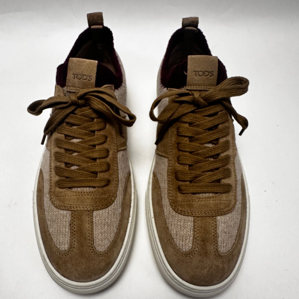 Tod's - Allacciata Lana Bassa - Sneakers - Size: EU 42 - New with tags #1.0