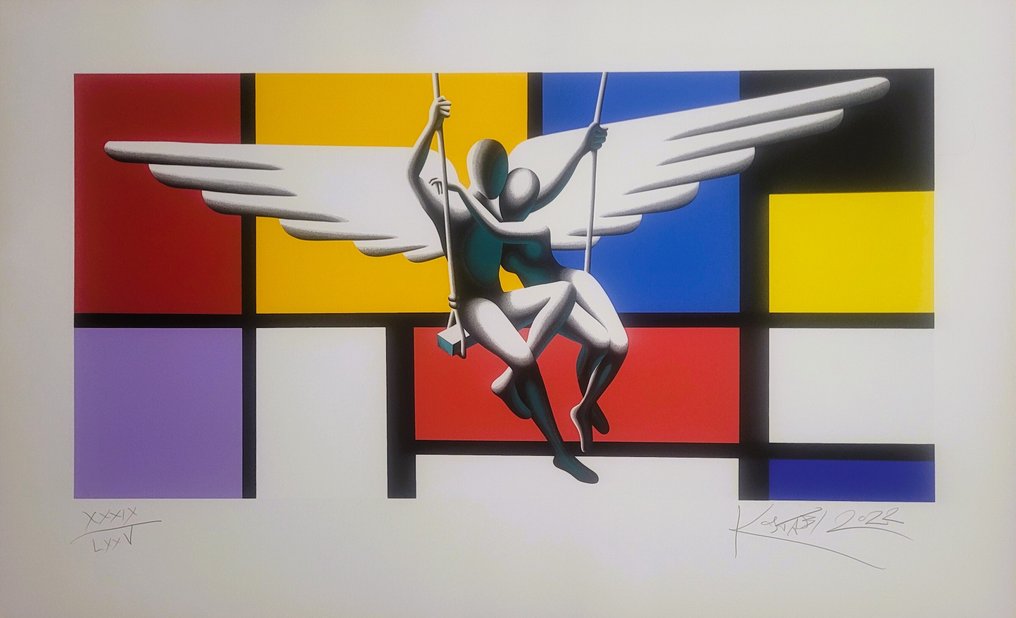 Mark Kostabi (1960) - Timeless Moment #1.0
