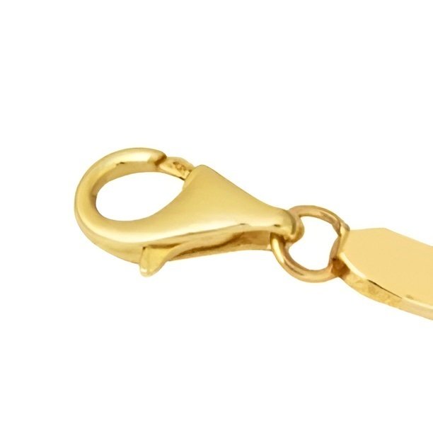 Handmade - Σετ κοσμημάτων 2 τεμαχίων - 14 καράτια Κίτρινο χρυσό - Σετ Figaro - 4 mm #4.3