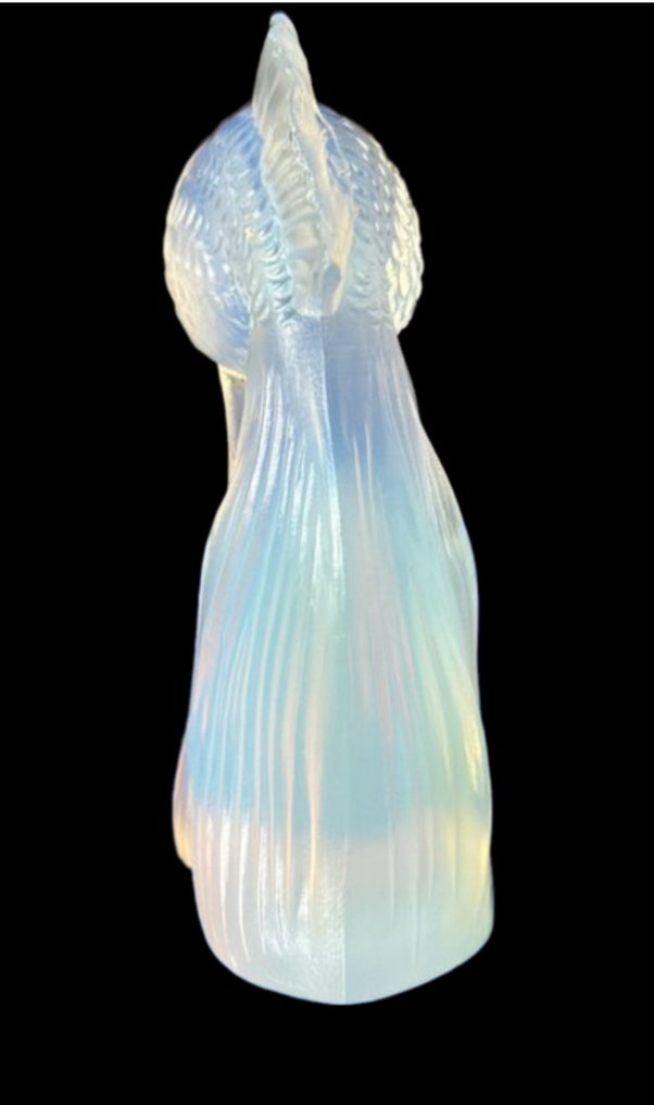 Etling - 雕塑, Pesce opalescente - 12 cm - 玻璃 - 1925 #2.1