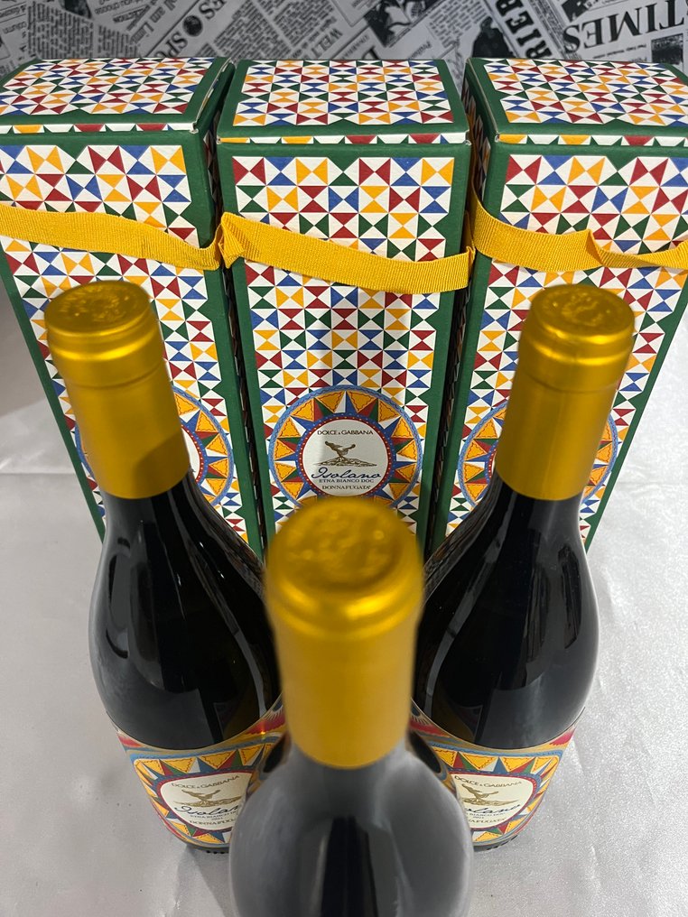 2021 Donnafugata” Isolano “ Dolce & Gabbana - Etna Bianco - Sizilien DOC - 3 Flaschen (0,75 l) #4.3