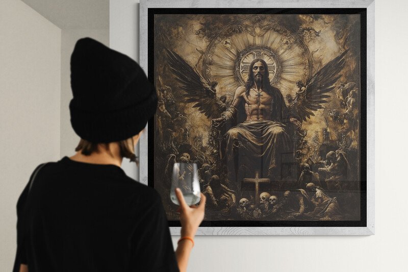 CREATIVE_HUB - Gothic Majestic Jesus #1.0