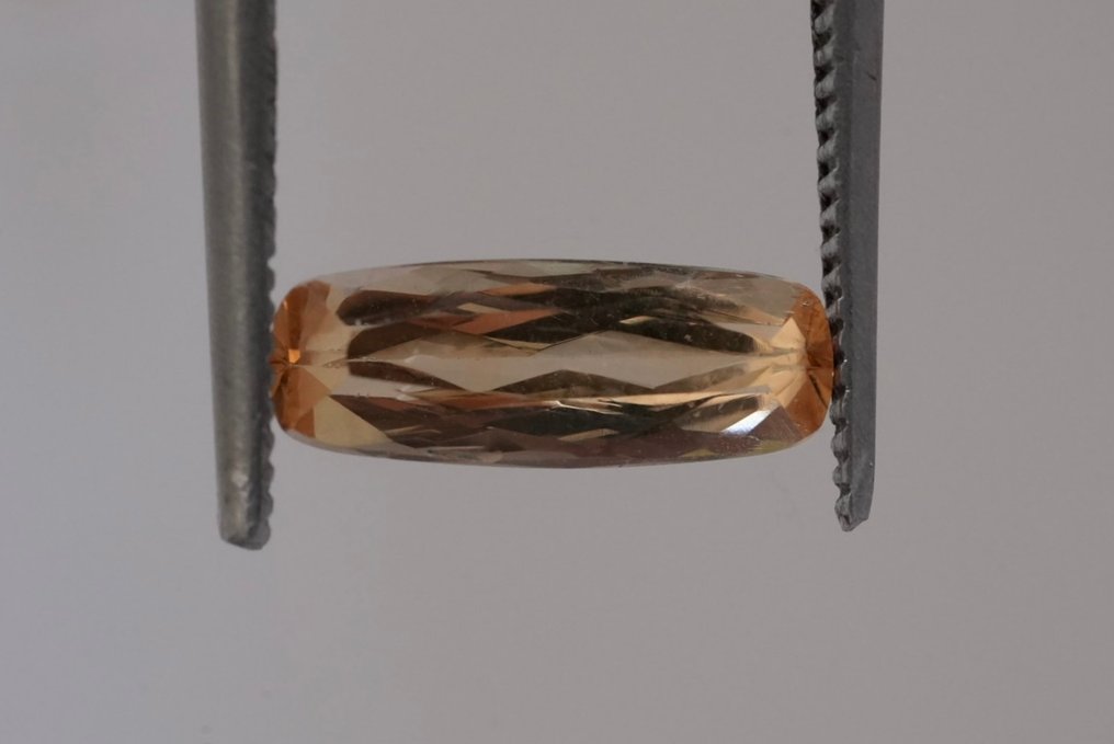 2 pcs Orange Topaz - 2.18 ct - Instituto Gemólogico Español (IGE) - Imperial Topaz #4.3