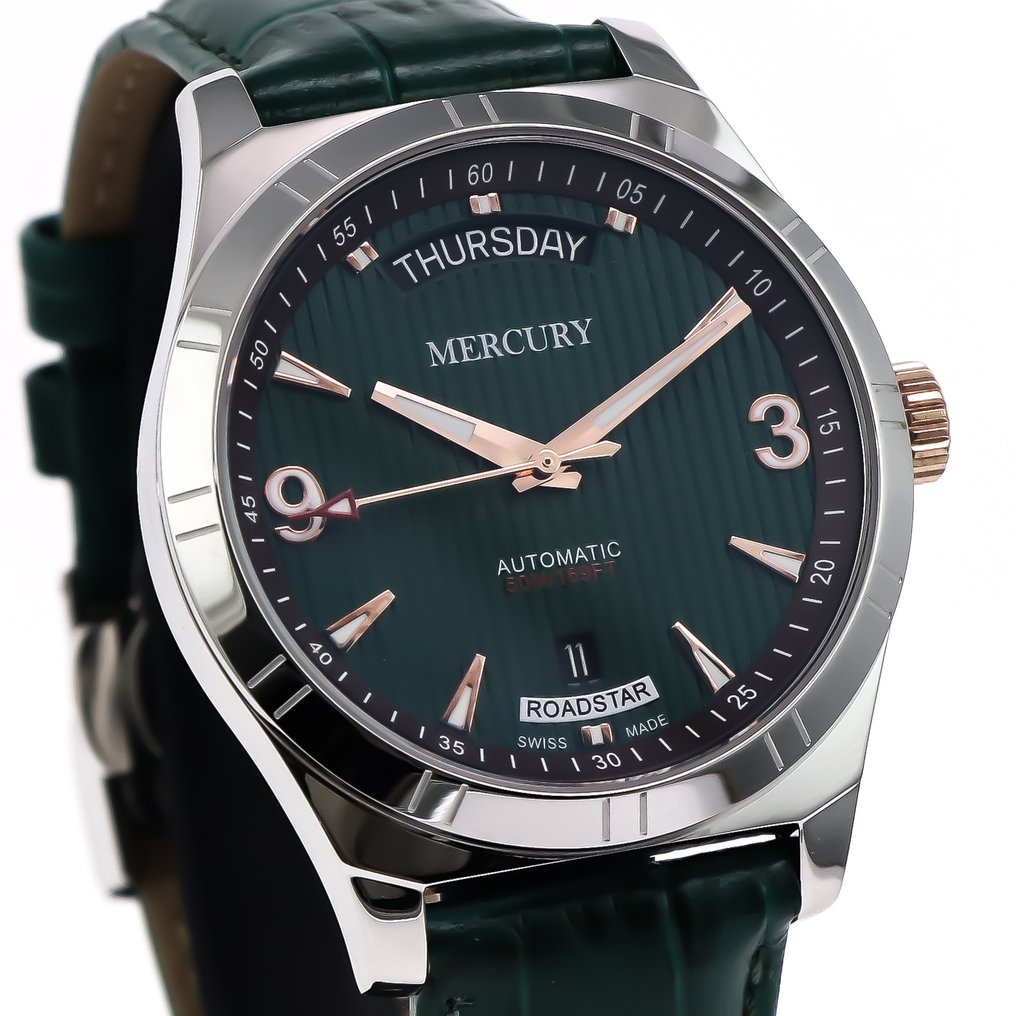 Mercury - Roadstar Automatic Swiss Watch - MEA493-SRL-12 - No Reserve Price - Men - 2020+ #1.0