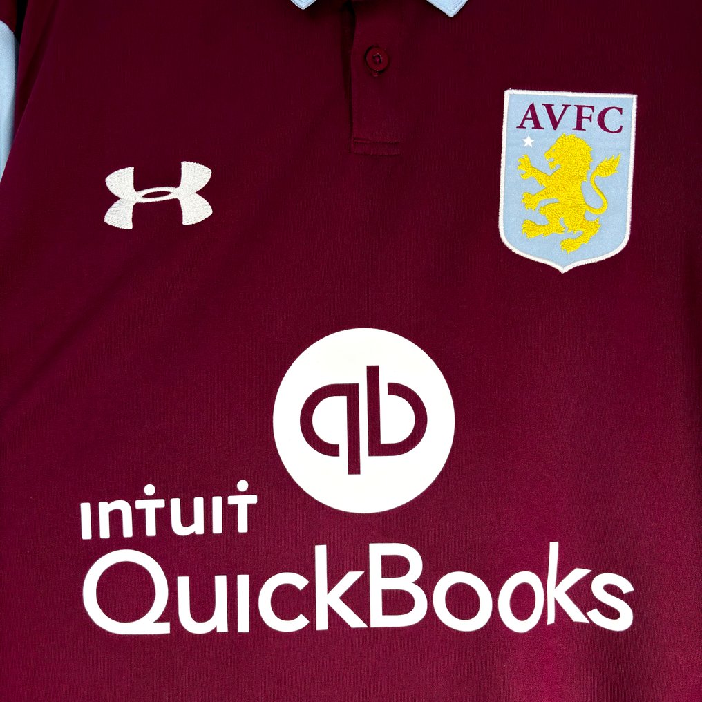 Aston Villa - 英格蘭足球聯賽 - 2016 - 足球衫 #1.0