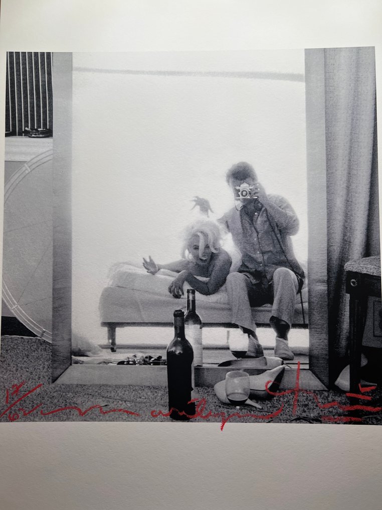Bert Stern (1929–2013) - Marilyn Monroe Famous Bert and Marilyn self portrait, The Original Selfie #2.1
