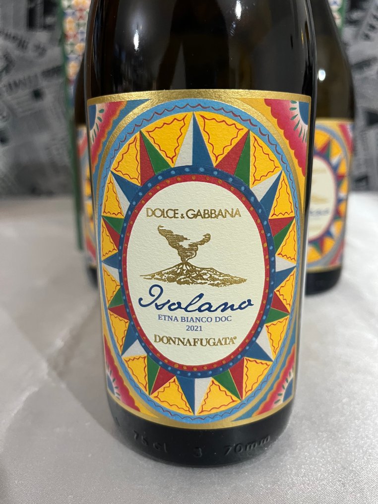 2021 Donnafugata” Isolano “ Dolce & Gabbana - Etna Bianco - Sizilien DOC - 3 Flaschen (0,75 l) #2.1