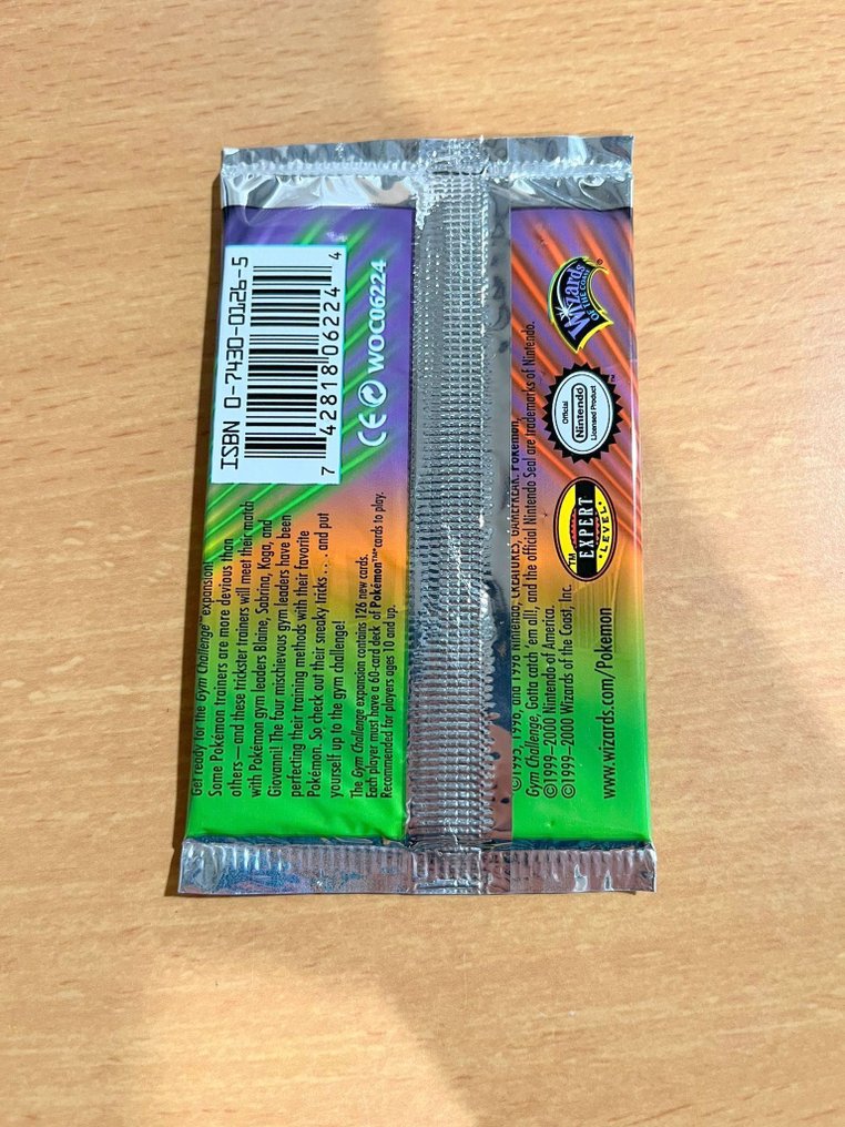 Pokémon - 1 Booster pack - Gym Challenge - WOTC - Fossil #1.0