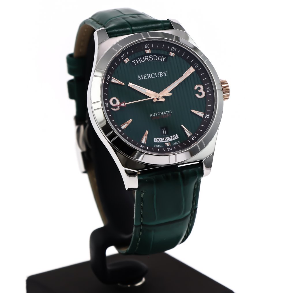 Mercury - Roadstar Automatic Swiss Watch - MEA493-SRL-12 - No Reserve Price - Men - 2020+ #1.0