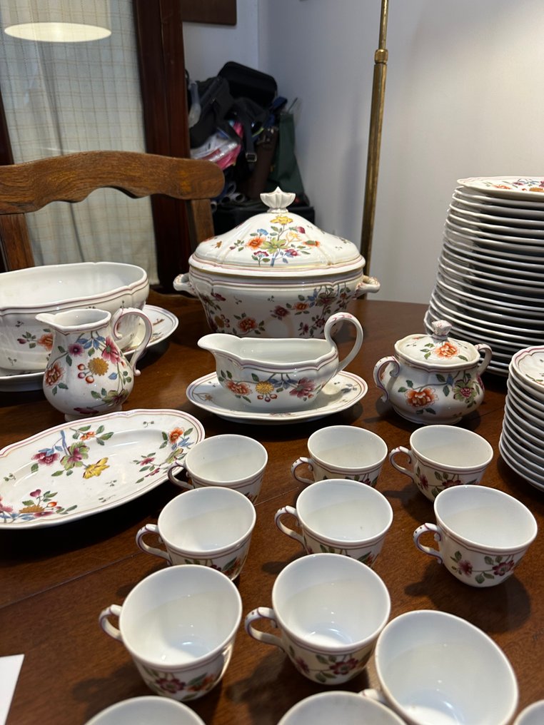 Σερβίτσιο τραπεζιού για 12 (79) - Granduca Coreana - Πορσελάνη - Richard Ginori #1.0